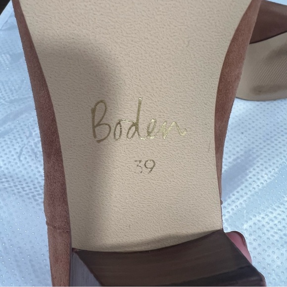 Boden NWOT Western Ankle Boots in Tan Women’s Sz 39 (US 8) - Picture 9 of 12